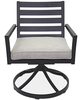 Astaire Outdoor Swivel Chair, Created for Macy's