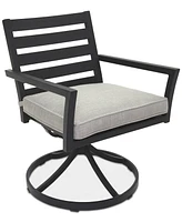 Astaire Outdoor Swivel Chair, Created for Macy's