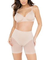 Miraclesuit Women's Sexy Sheer Extra Firm Rear Lift Boy Short 2776