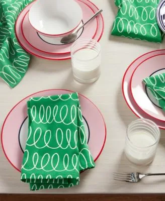Kate Spade New York In The Loop Table Linen Collection