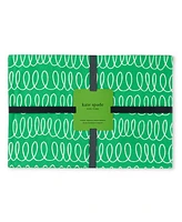 kate spade new york the Loop Placemats Reversible 4 Pack Set, 13" x 19"