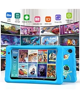 Contixo 8" Android Kids Tablet 64GB, Includes 80+ Disney Storybooks & Stickers, Kid-Proof Case with Kickstand, (2023 Model)