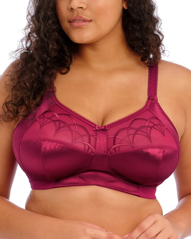 Elomi Smooth Non-Padded Full-Busted Molded U-Back Underwire T-Shirt Bra