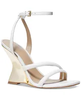 Michael Kors Women's Nadina Ankle-Strap Wedge Sandals