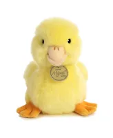 Aurora Small Duckling Miyoni Tots Adorable Plush Toy Yellow 7.5"