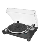 Audio-Technica At-LPW30BKR Fully Manual Belt-Drive Turntable (Black Wood)