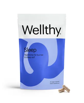 Sleep Herbal Supplement by Wellthy Capsules