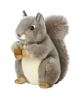 Aurora Medium Grey Squirrel Miyoni Adorable Plush Toy Gray