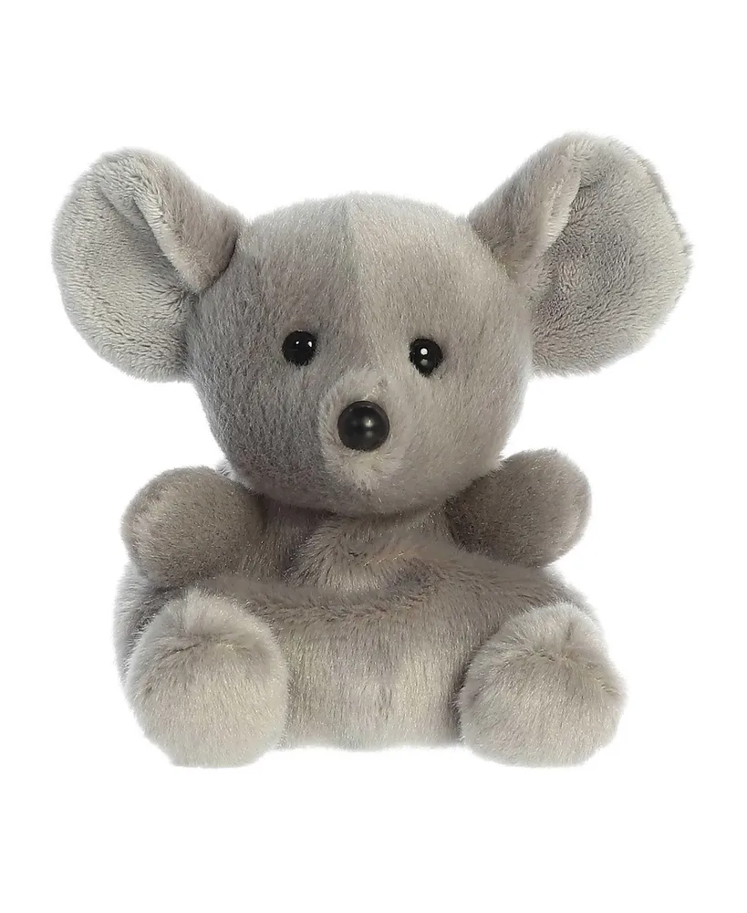 Aurora Mini Chatty Mouse Palm Pals Adorable Plush Toy Gray 5