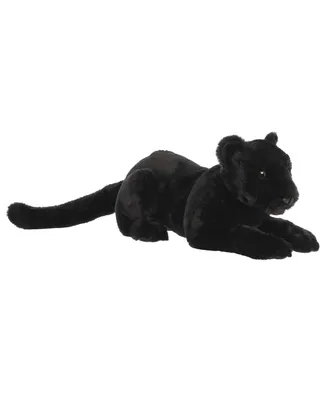 Aurora Large Raven Panther Luxe Boutique Exquisite Plush Toy Black 20"