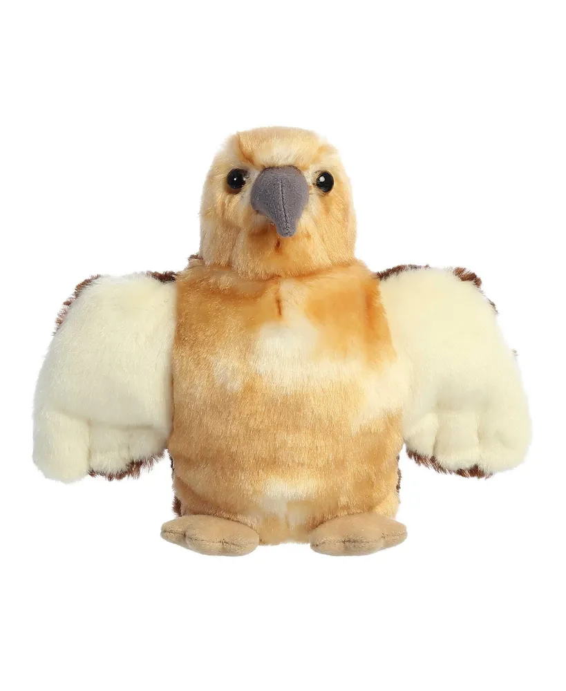 Aurora Small Ranger Hawk Mini Flopsie Adorable Plush Toy Brown 6.5"