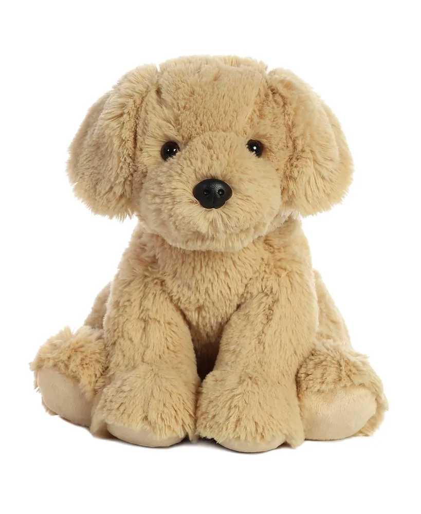 Aurora Medium Golden Lab Cuddly Plush Toy 11.5"