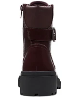 Clarks Women's Calla Dance Lace-Up Buckled Boots