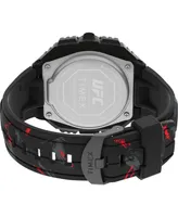 Timex Ufc Men's Shockxl Digital Black Polyurethane Watch