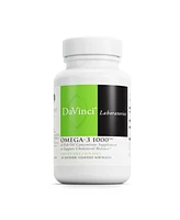 DaVinci Labs Omega-3 1000 - Dietary Supplement to Maintain Already Normal Cholesterol Levels and Support Immune System