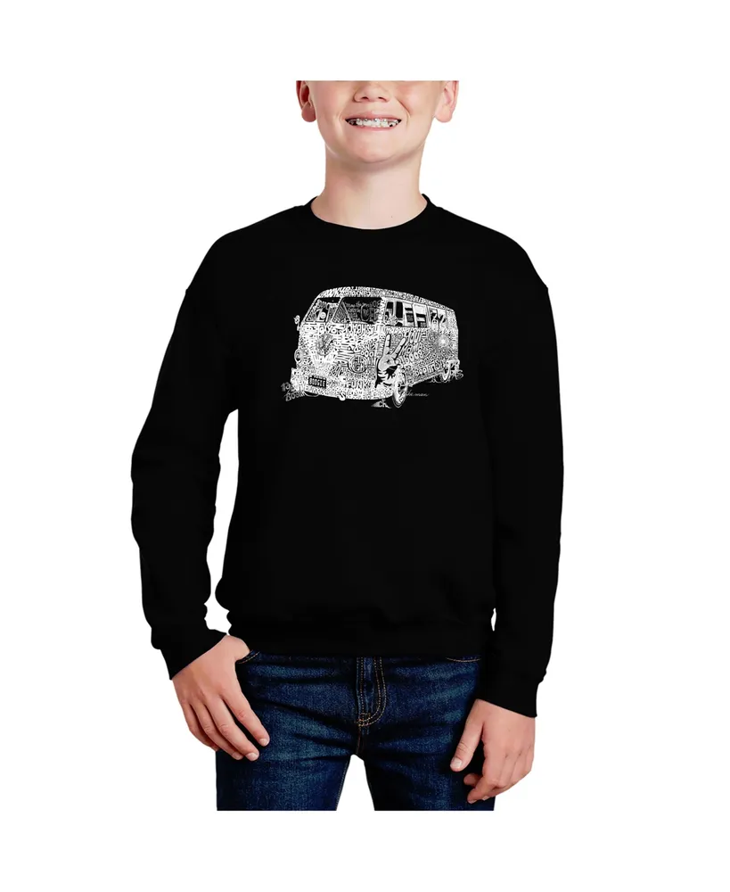 The 70'S - Big Boy's Word Art Crewneck Sweatshirt