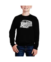 The 70'S - Big Boy's Word Art Crewneck Sweatshirt