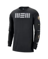 Men's Nike Black Memphis Grizzlies 2023/24 City Edition Max90 Expressive Long Sleeve T-shirt