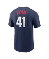 Men's Nike Joe Ryan Navy Minnesota Twins Player Name and Number T-shirt