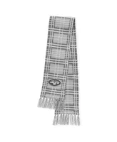 Women's Wear by Erin Andrews New York Jets Plaid Knit Hat with Pom and Scarf Set