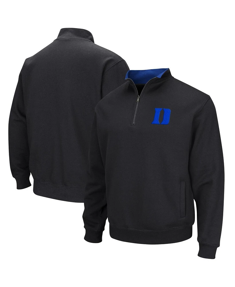 Men's Colosseum Duke Devils Tortugas Quarter-Zip Top