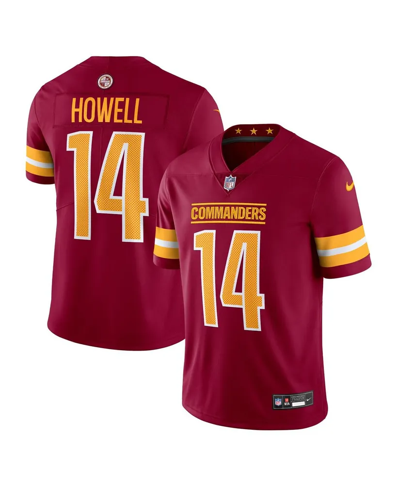 Men's Nike Sam Howell Burgundy Washington Commanders Vapor Untouchable Limited Jersey