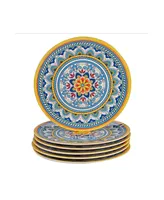 Certified International Portofino Melamine 6-Pc. Dinner Plates