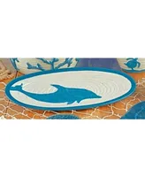 Certified International Natural Oval Fish Platter