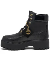 Timberland Women's Stone Street 6" Water-Resistant Platform Boots from Finish Line