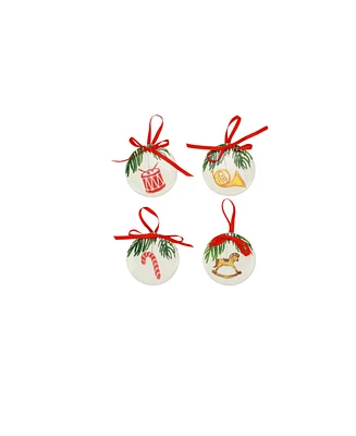 Nutcrackers Ornaments, Set of 4