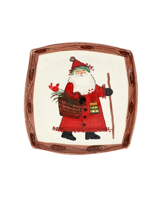 Old St. Nick Outdoorsman Square Platter