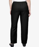 Alfred Dunner Classics Pull-On Straight-Leg Pants Petite and Short