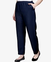 Alfred Dunner Classics Pull-On Straight-Leg Pants Petite and Short