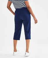 Style & Co Women's Mid Rise Capri Sweatpants