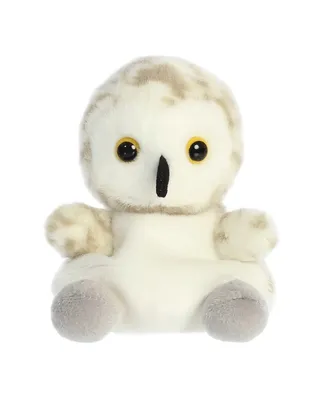 Aurora Mini Sasha Owl Palm Pals Adorable Plush Toy Gray 5.5"