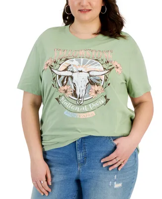Love Tribe Trendy Plus Yellowstone Graphic T-Shirt