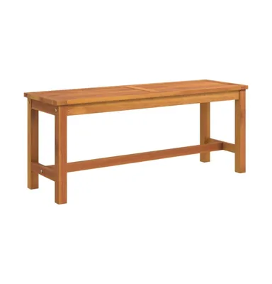 Patio Bench 43.3"x13.8"x17.7" Solid Wood Acacia