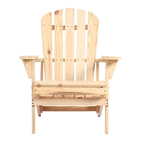 Streamdale Furniture Adirondack Chair Solid Wood Outdoor Patio Furniture For Backyard, Garden, Lawn, Porch