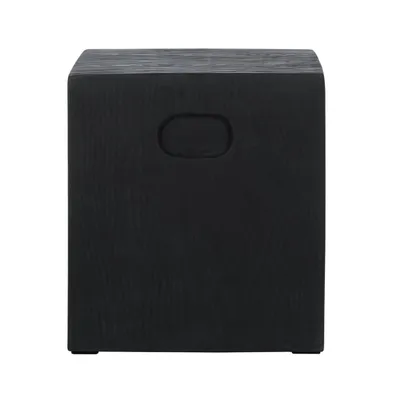 Cube Concrete Accent Stool