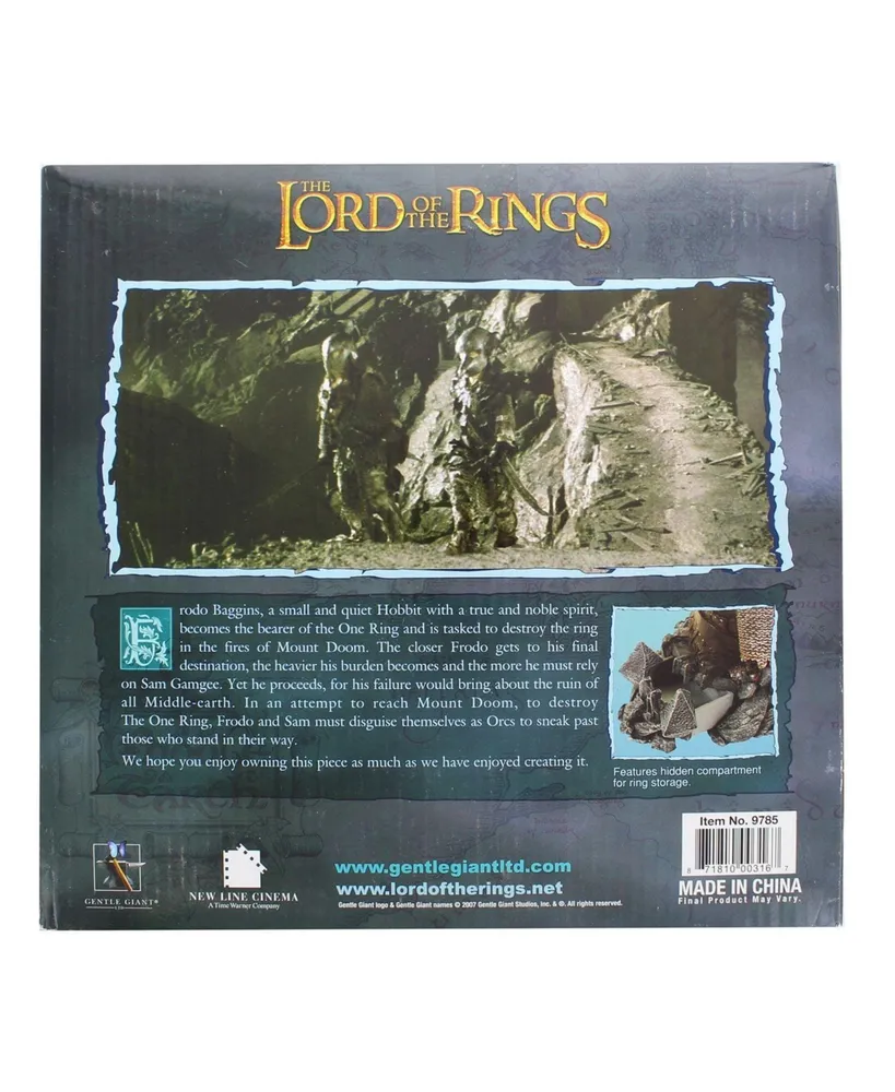 The Lord Of The Rings Lord of the Rings 6.5 Inch Frodo Baggins In Orc Armor Resin Mini Bust