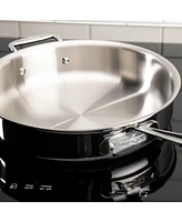 All Clad D3 Stainless 3-ply Bonded Cookware Set, Nonstick 10 piece