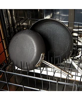 All-Clad Essentials Hard Anodized Nonstick Cookware Set, 2-piece Sauce Pan Set with lids