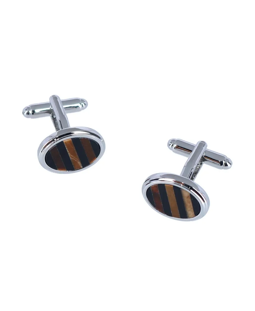 Trafalgar Raja the Tiger Eye Cufflinks (1 Pair)