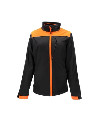 RefrigiWear Plus Size Two-Tone Hi Vis Insulated Softshell Jacket, -20°F (-29°C)