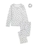 Max & Olivia Girls Pajama Set with Scrunchie, 2 Pc.