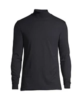 Lands' End Men's Super-t Mock Turtleneck T-Shirt