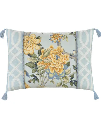 Waverly Mudan Floral Decorative Pillow