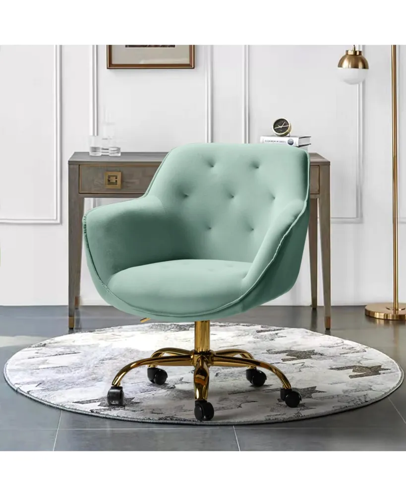 Simplie Fun Somnus Task Chair With Tufted Back And Base