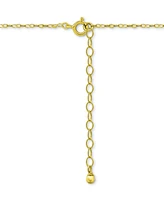 Giani Bernini Cultured Freshwater Pearl (5mm) Dangle Collar Necklace, 16" + 2" extender, Created for Macy's