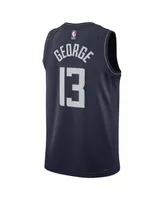 Men's and Women's Nike Paul George Navy La Clippers 2023/24 Swingman Jersey - City Edition